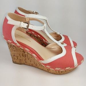 Tommy Hilfiger Coral Wedges 7